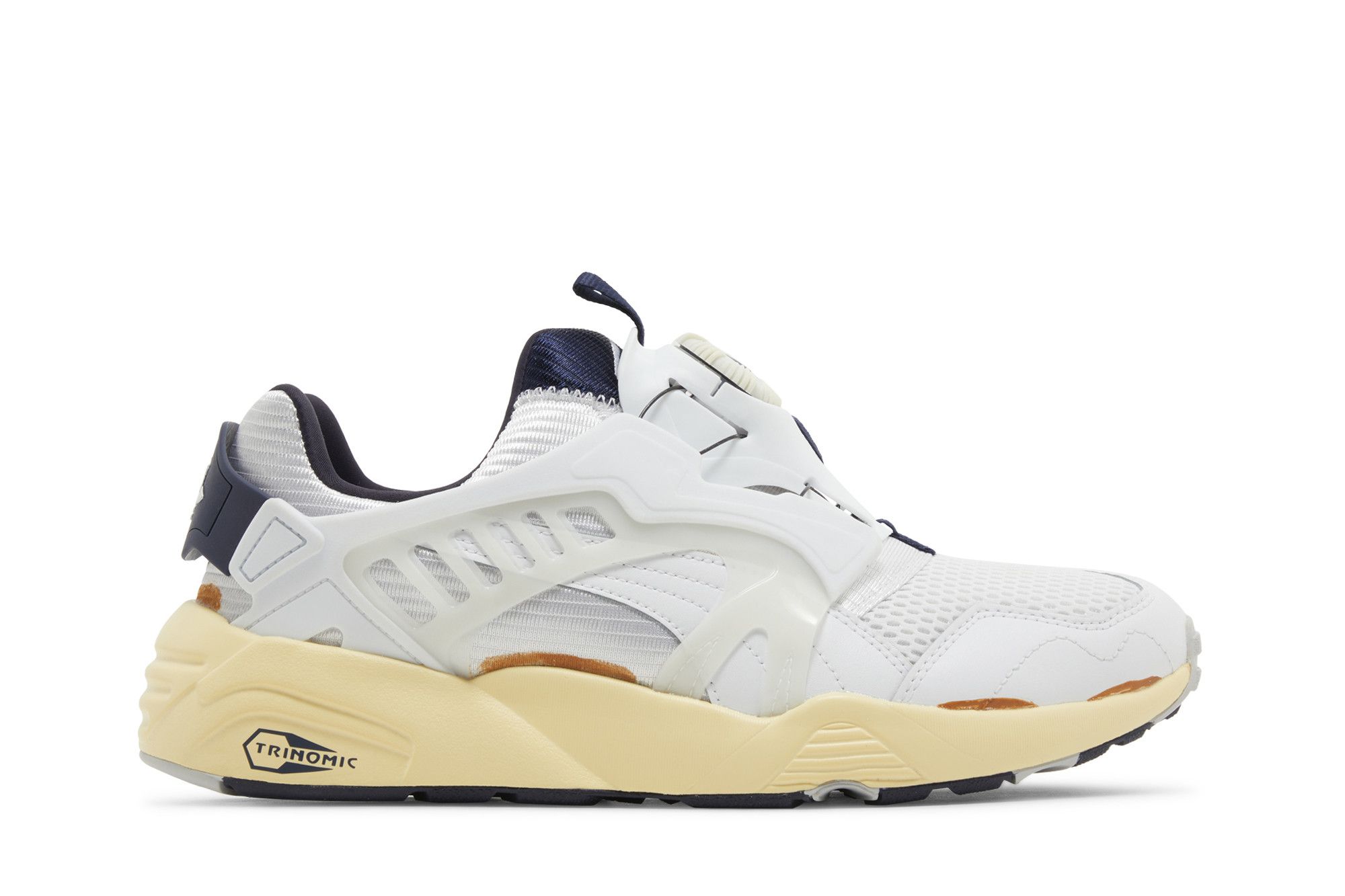 ◆PUMA◆ The Never One II Disc Blaze White Navy 39318201 393 PUMA DISC BLAZE THE NEVERWORN - 24 Kilates Bangkok
