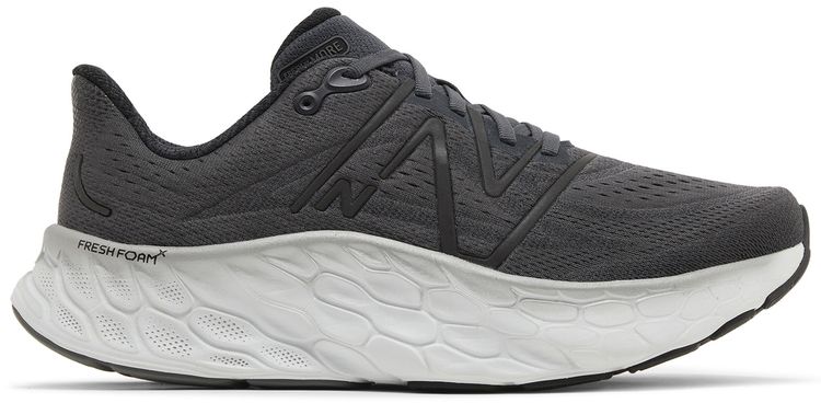New Balance Fresh Foam X More v4 2E Wide Black Phantom