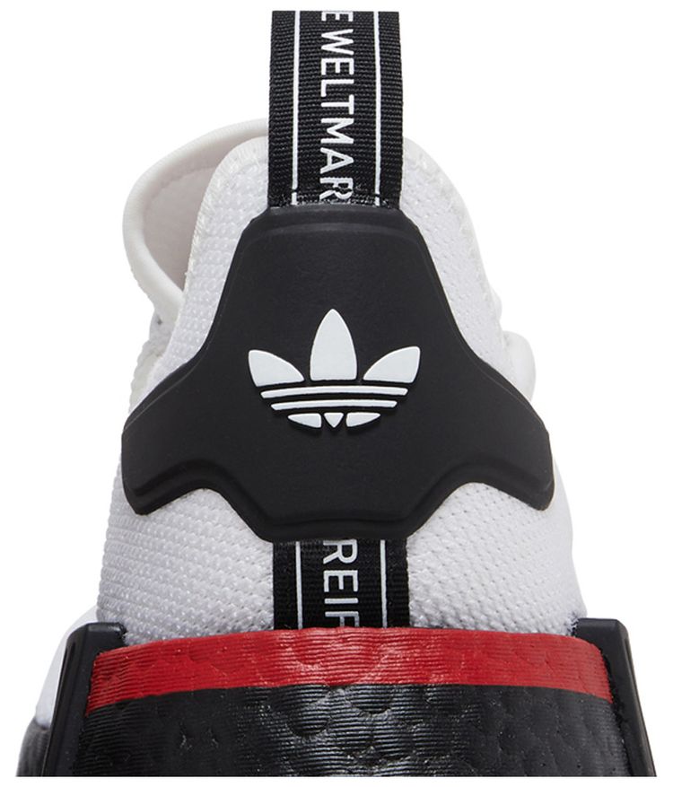 Adidas NMD R1 White Black Red
