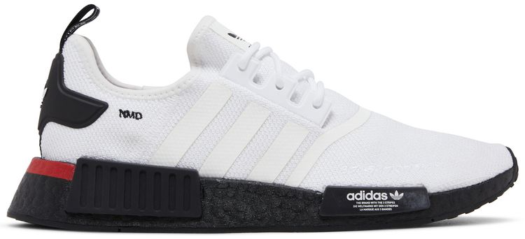 Adidas NMD R1 White Black Red