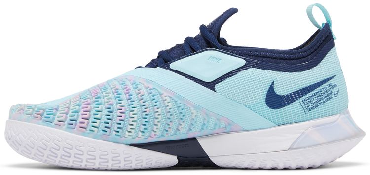 Wmns NikeCourt React Vapor NXT Glacier Ice Midnight Navy