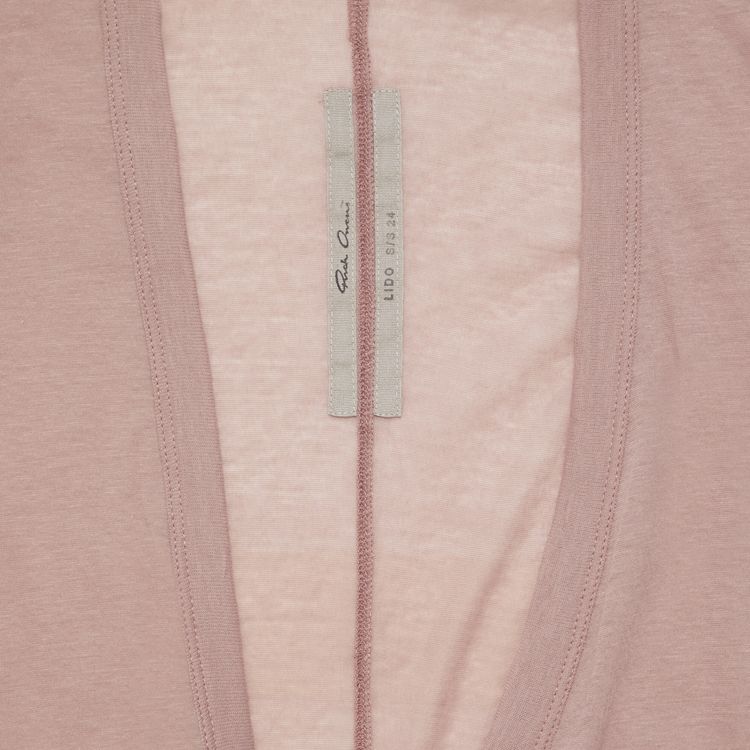 Rick Owens Dylan T Shirt Dusty Pink