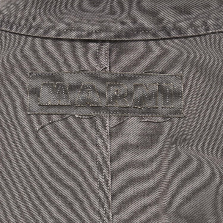 Marni Front Pocket Jacket Dolphin