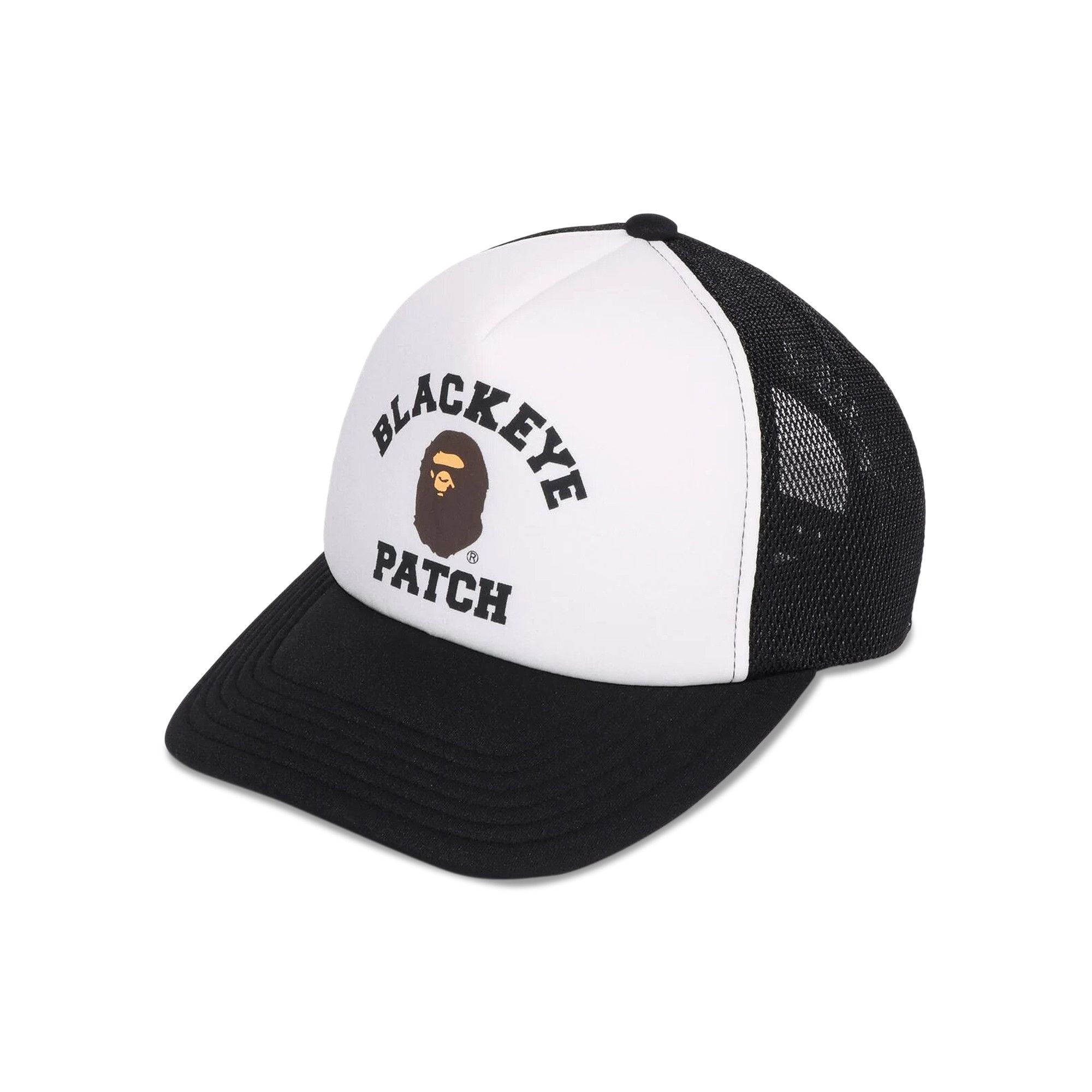 Buy BAPE x Black Eye Patch College Mesh Cap 'Black' - 1K23 180 905