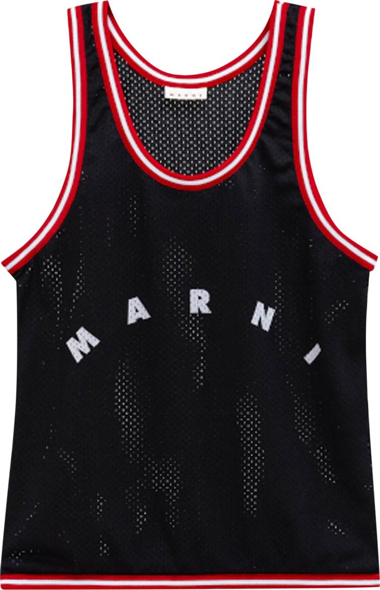 Marni Tank Top Shopping Bag Black