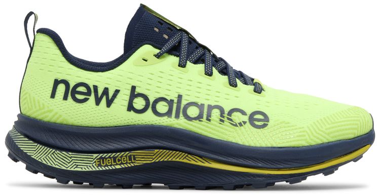 New Balance FuelCell SuperComp Bleached Lime Glow Navy