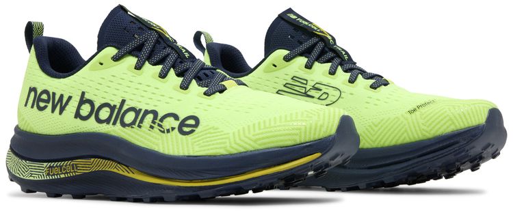 New Balance FuelCell SuperComp Bleached Lime Glow Navy