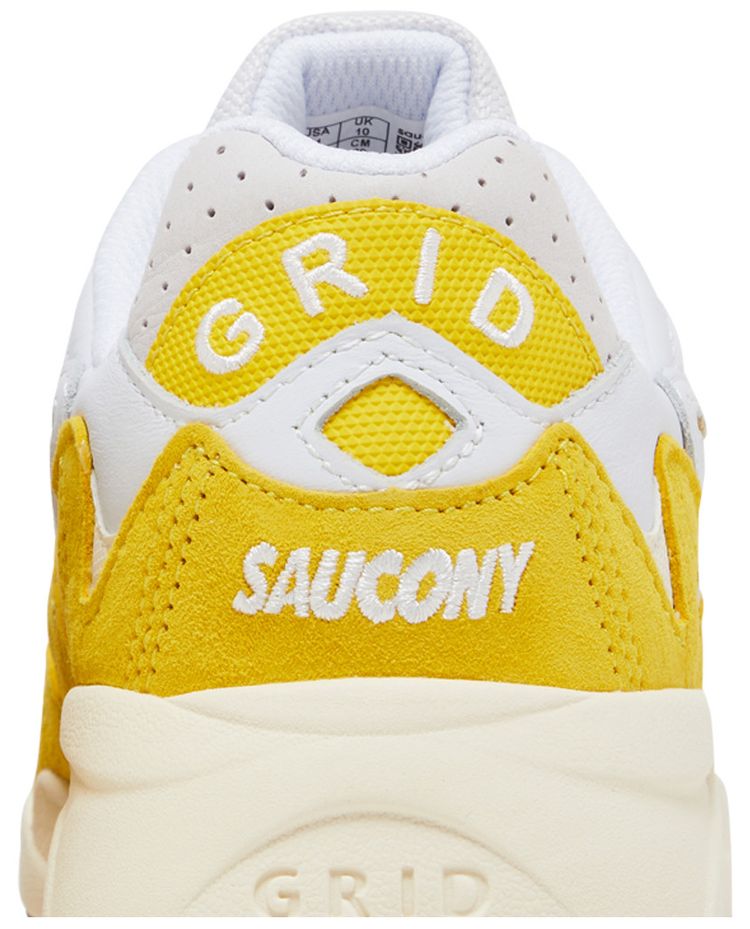 Grid Shadow 2 Ivy Prep   White Yellow