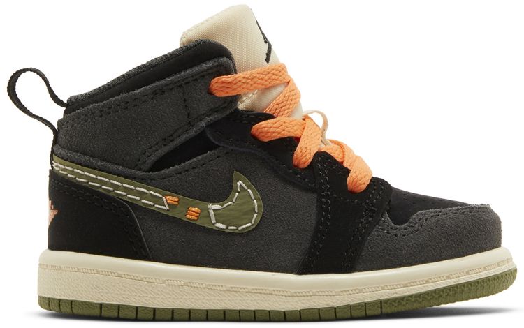 Air Jordan 1 Mid SE Craft TD Anthracite Light Olive