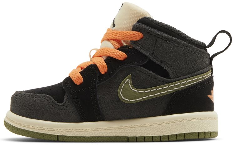 Air Jordan 1 Mid SE Craft TD Anthracite Light Olive