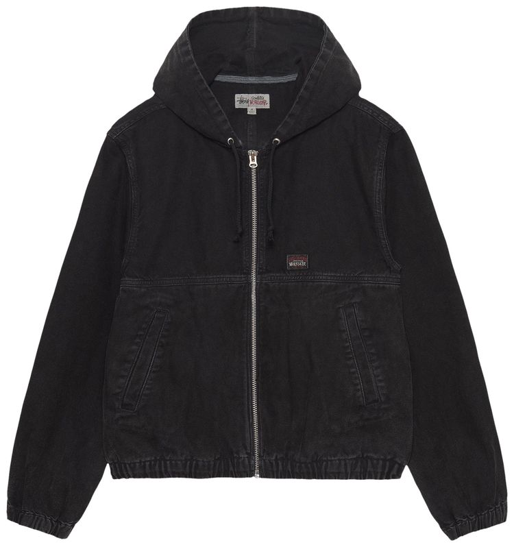 Stussy Work Jacket Black