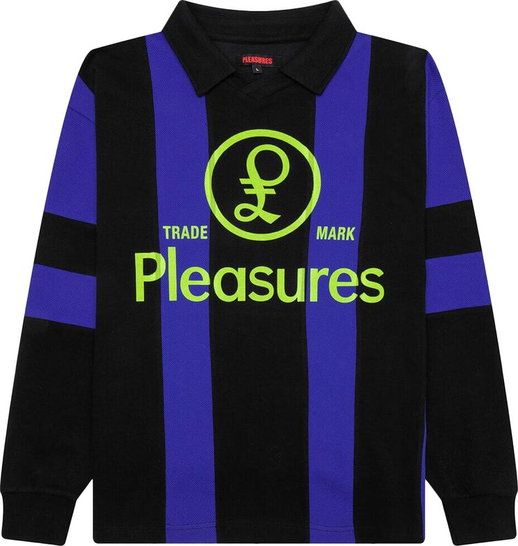 Pleasures Trespass Rugby Polo 'Black'