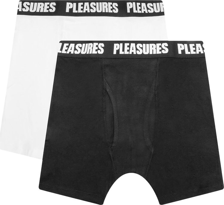 Pleasures Boxer Briefs 2 Pack Black