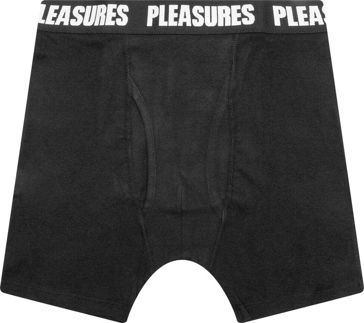 Pleasures Boxer Briefs 2 Pack Black