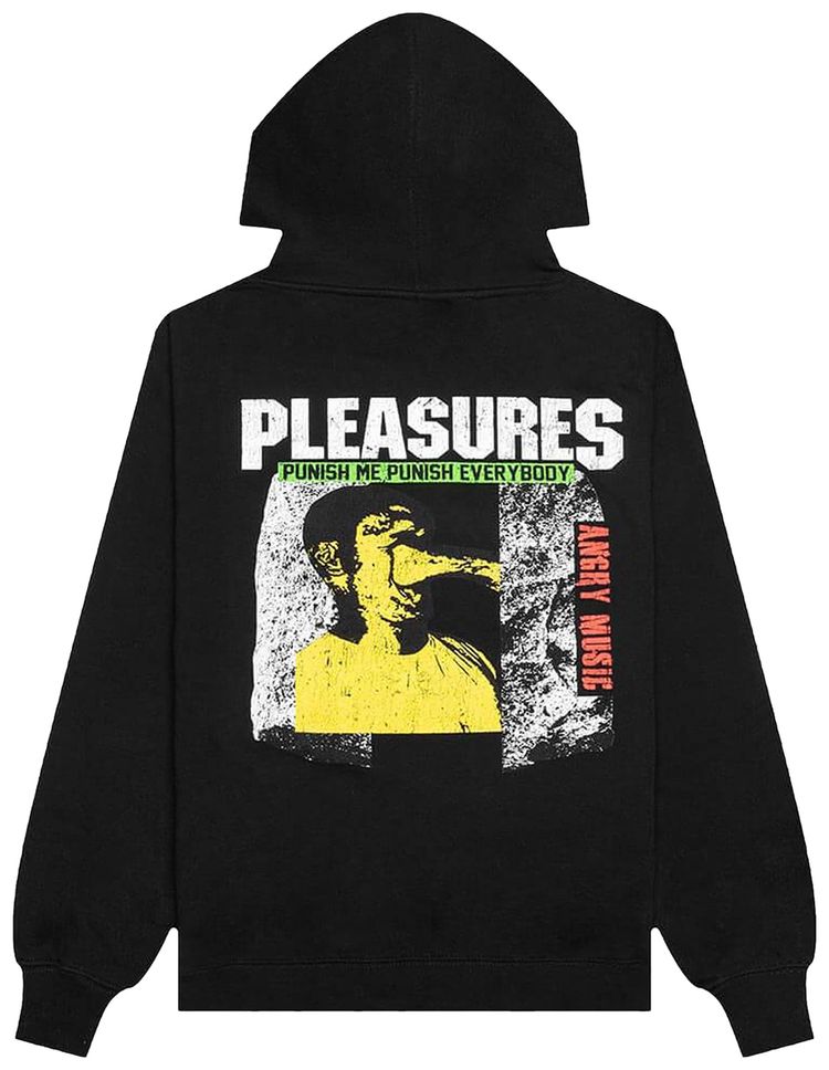 Pleasures Punish Hoodie Black
