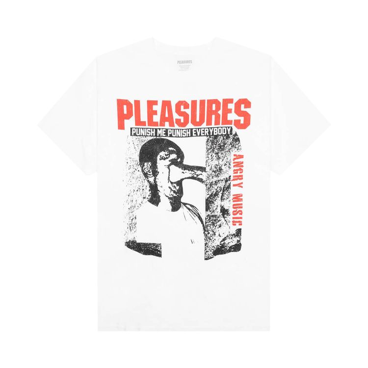 Pleasures Punish T Shirt White