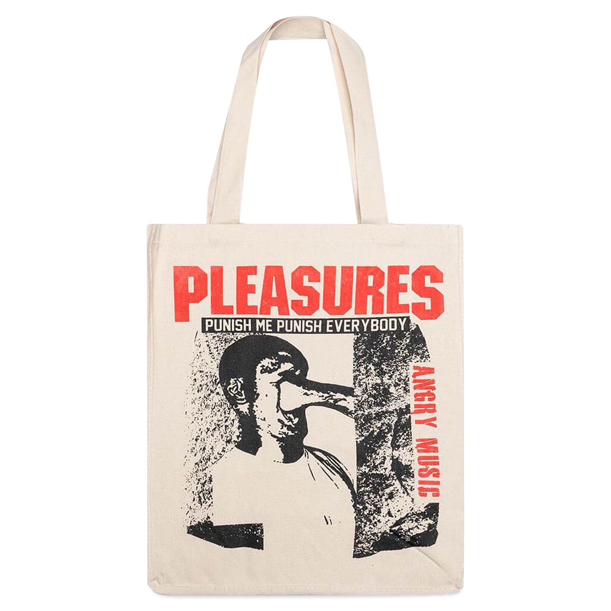 Buy Pleasures Punish Tote Bag Natural P24SP070 NATU GOAT UK