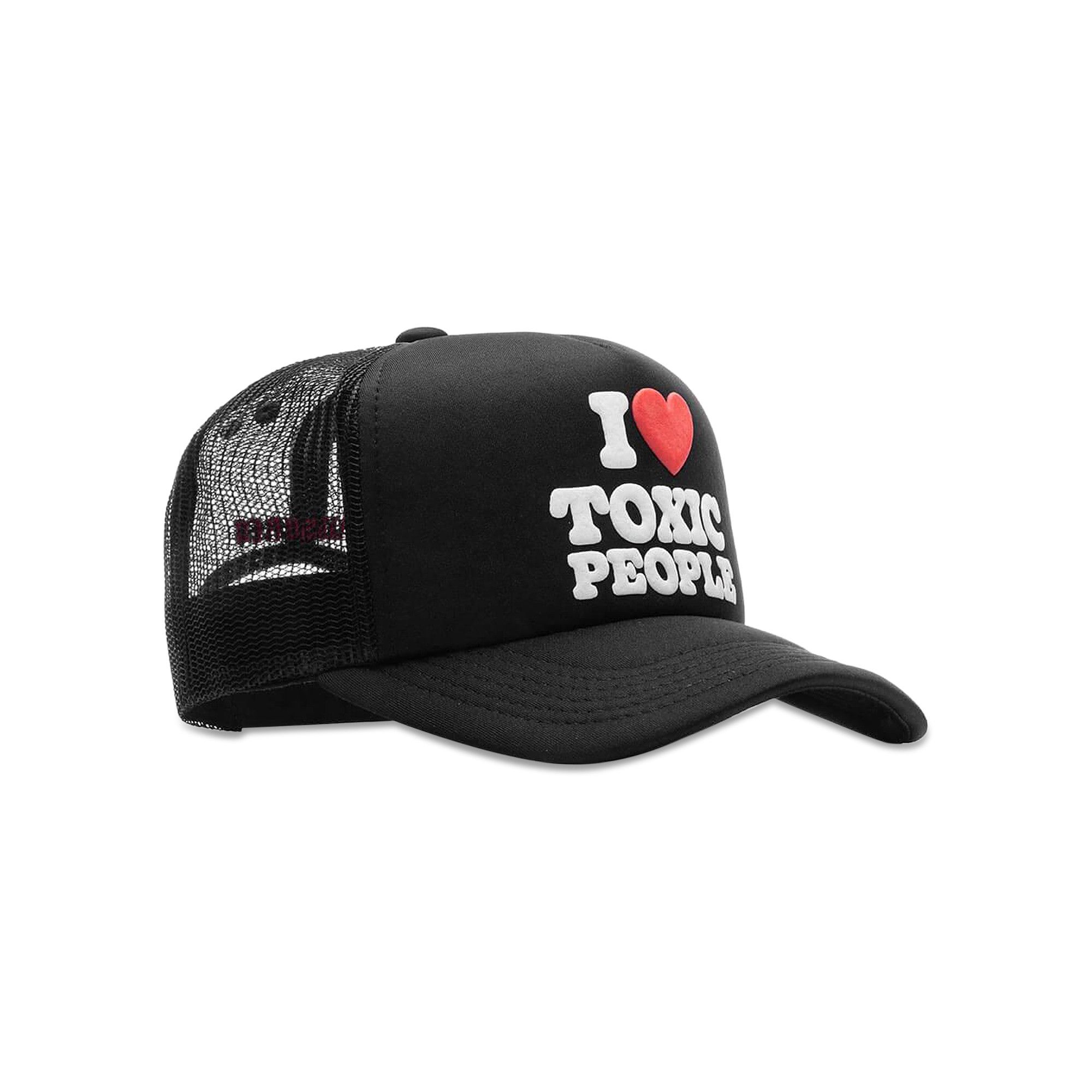 Buy Pleasures Toxic Trucker Cap 'Black' - P24SP065 BLAC | GOAT