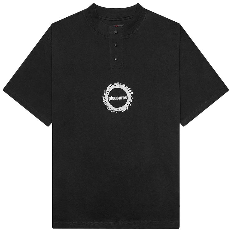 Pleasures Twirl Henley Black