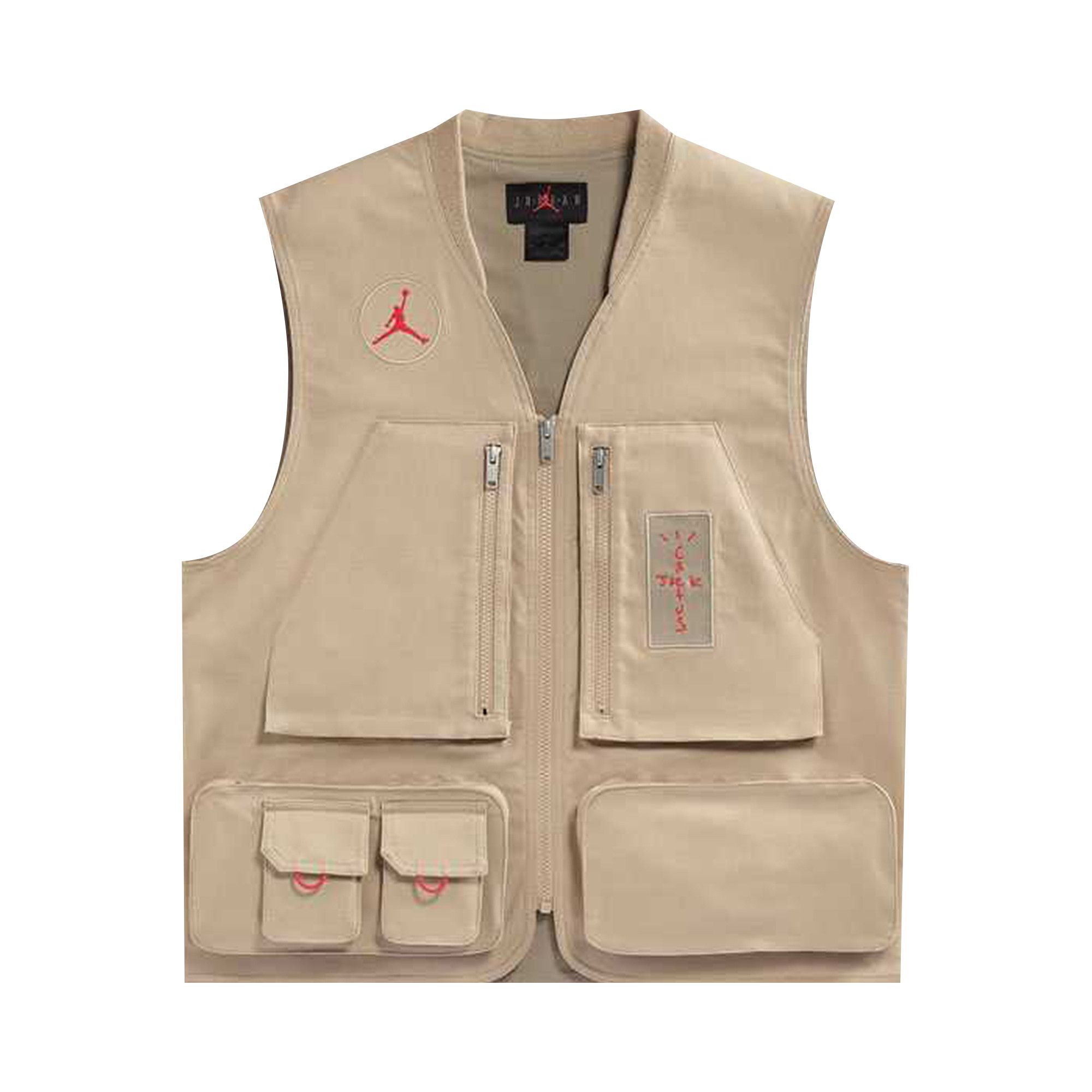 【ギフト】 Travis by Jack Cactus xxl Size Scott Red' 'Desert/Khaki/University  Sizing) (Asia Vest Utility Jordan x トップス