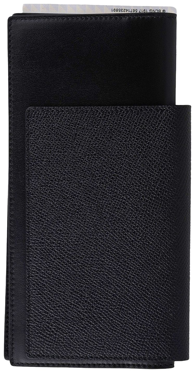 Balenciaga Passport Long Wallet 1 Ticket Black
