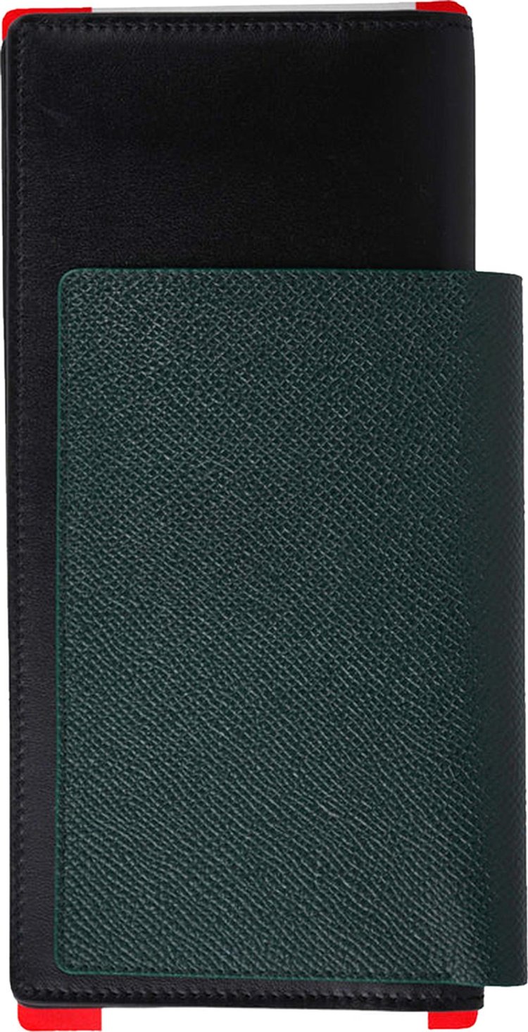 Balenciaga Passport Long Wallet 1 Ticket Passport Green