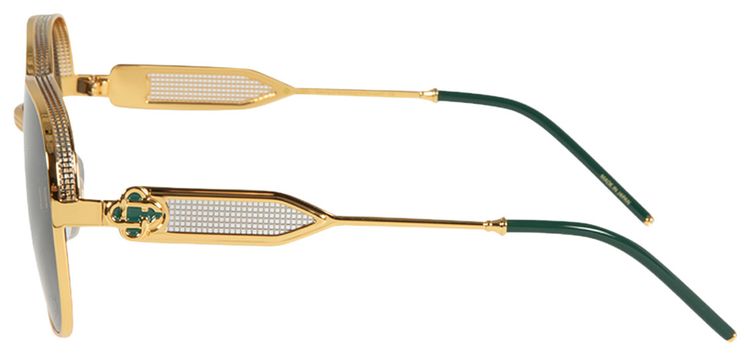Casablanca Sunglasses Yellow GoldSilverBlack