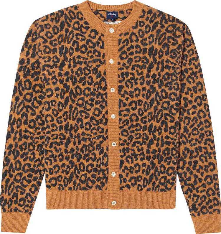 Noah Leopard Cardigan Sweater Leopard