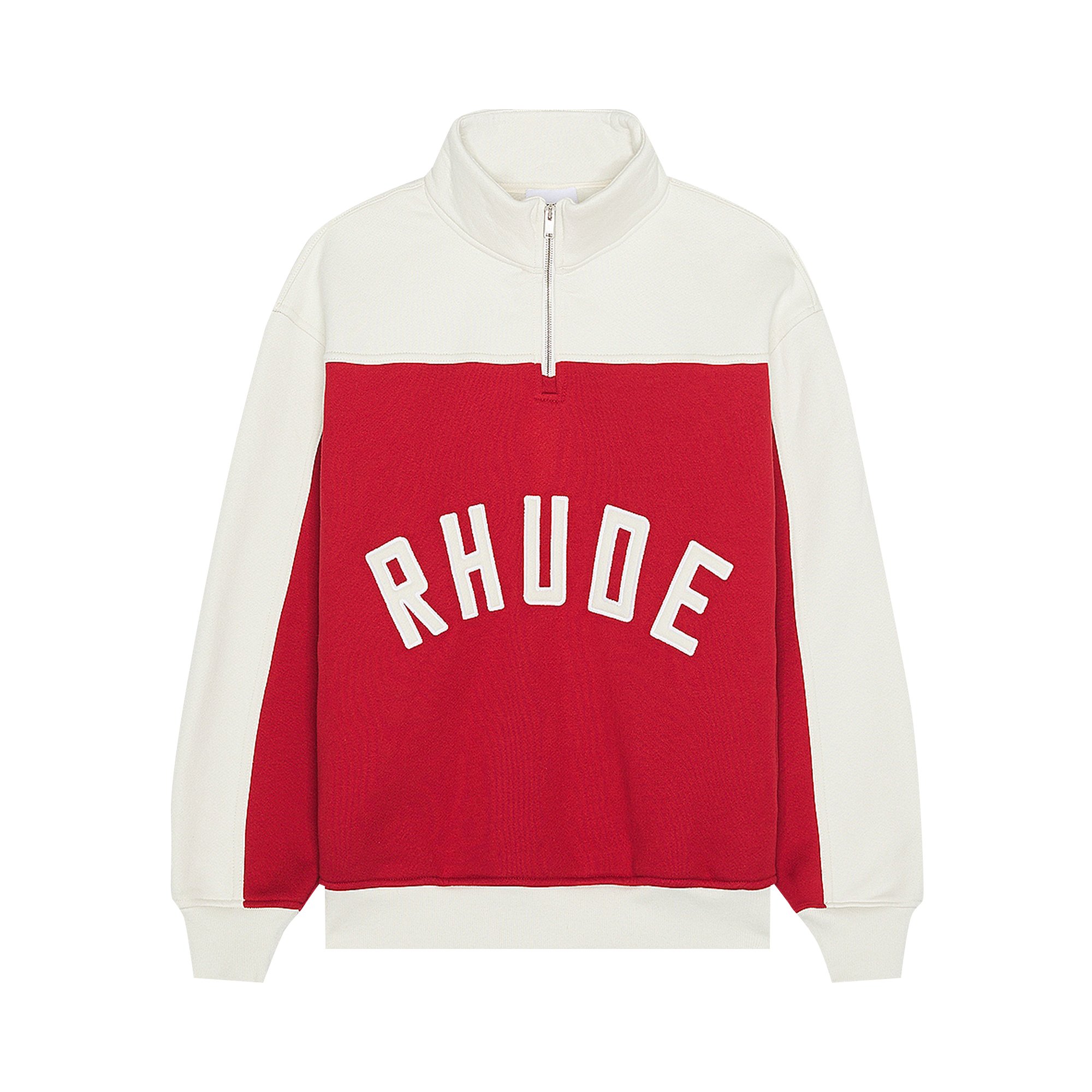 RHUDE Le VAlley varsity jacket - Red