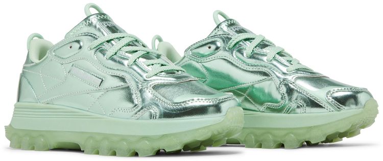 Cardi B x Reebok Classic Leather Big Kid Semi Pixel Mint