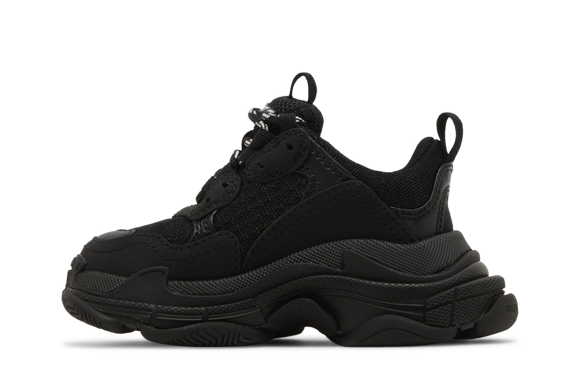 Fake balenciaga triple s black hotsell