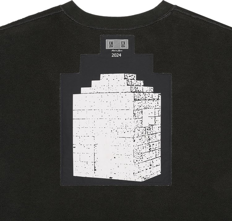 Cav Empt Washed Dimensions Crewneck Black