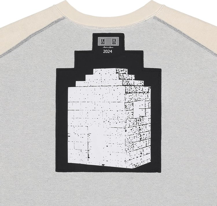 Cav Empt Panel Shoulder Crewneck Grey