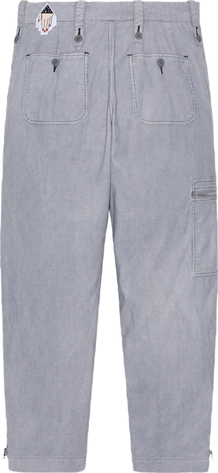 Cav Empt Overdye Cord Yossarian Pants 5 Grey