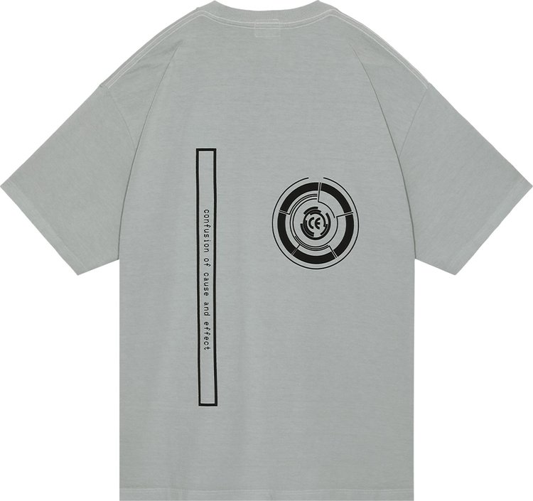 Cav Empt Overdye Cause And Effect T Shirt Grey