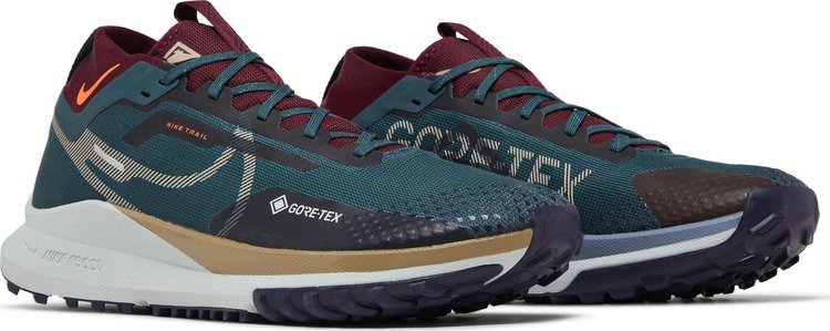 React Pegasus Trail 4 GORE TEX Deep Jungle Night Maroon