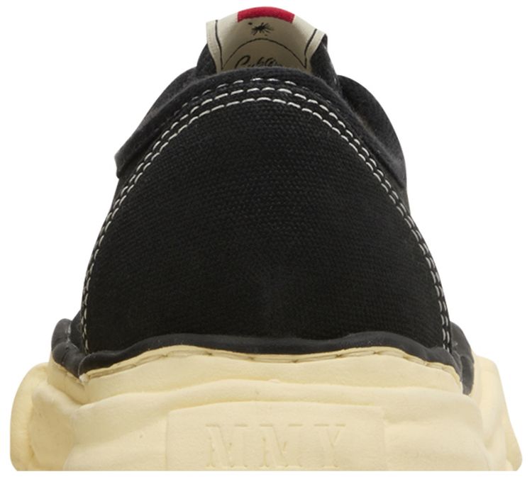 Maison Mihara Yasuhiro Baker OG Sole Vintage Canvas Low Black