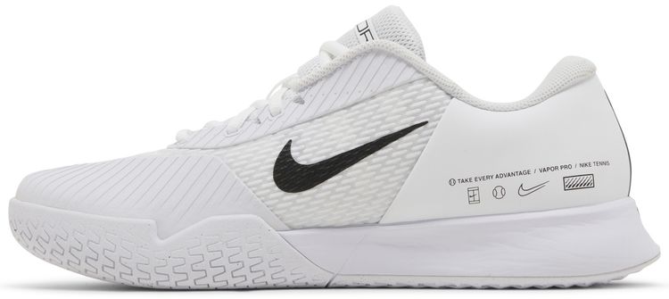 NikeCourt Air Zoom Vapor Pro 2 HC White Black