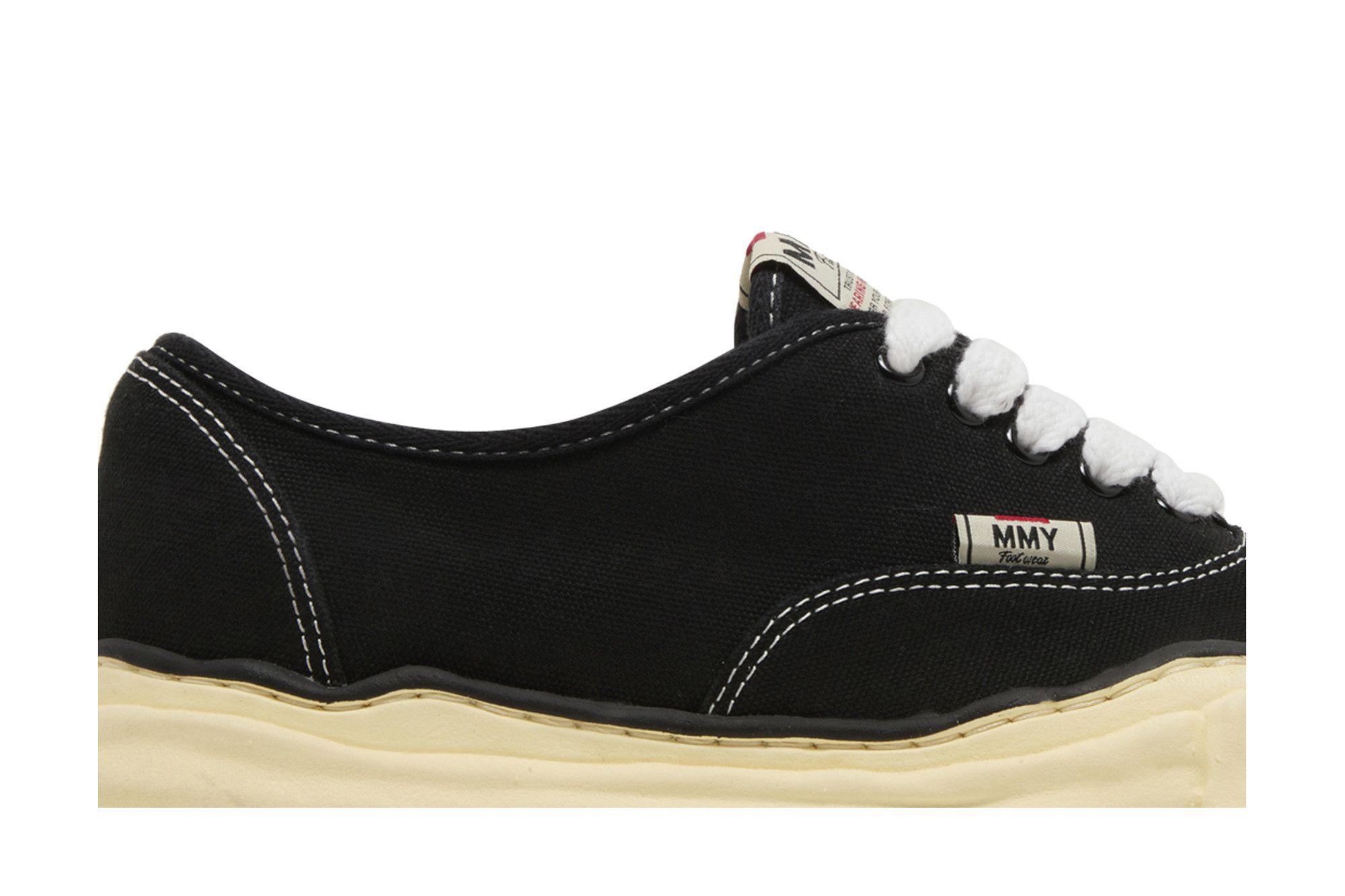 MIHARA YASUHIRO｜SNEAKERS (A09FW735 BLACK) Buy Maison Mihara Yasuhiro Baker OG Sole Vintage Canvas Low