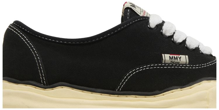 Maison Mihara Yasuhiro Baker OG Sole Vintage Canvas Low Black