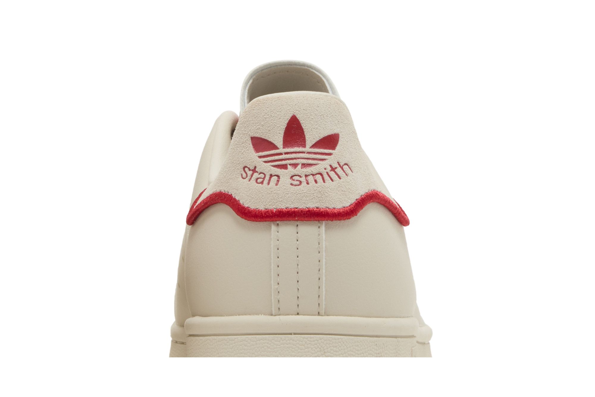 Stan smith white collegiate red sales
