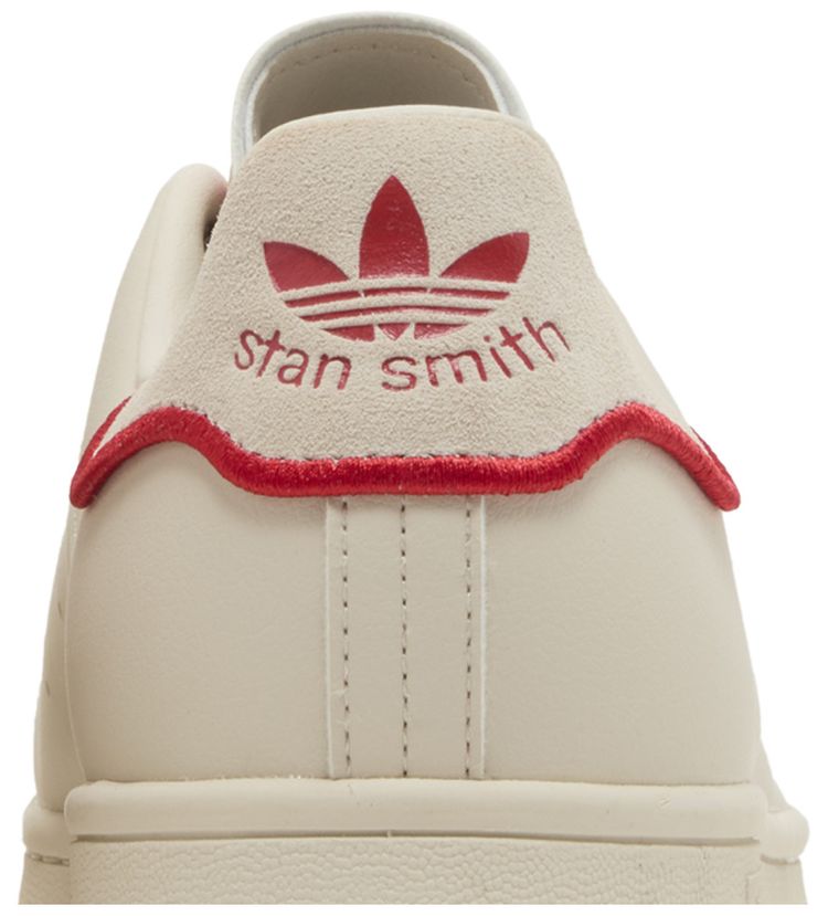 Adidas Stan Smith Aluminium Collegiate Red