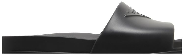 Prada Rubber Slide Black