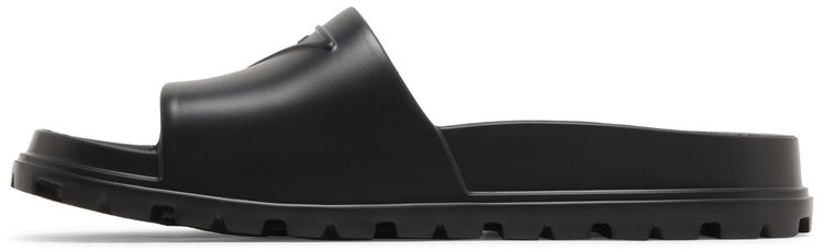 Prada Rubber Slide Black