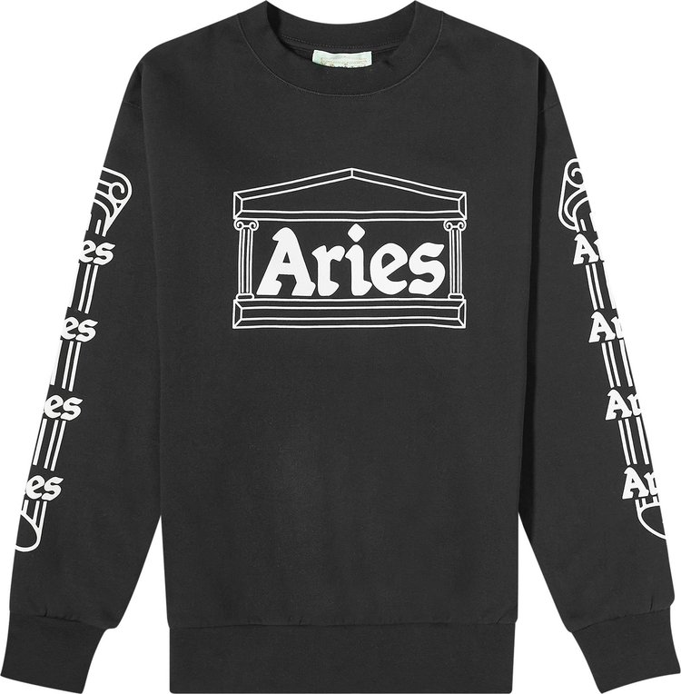 Aries Column Sweatshirt 'Black'