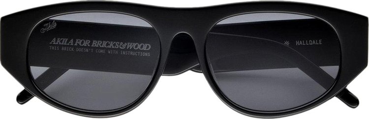 Bricks & Wood x Akila Halldale Sunglasses 'Black'