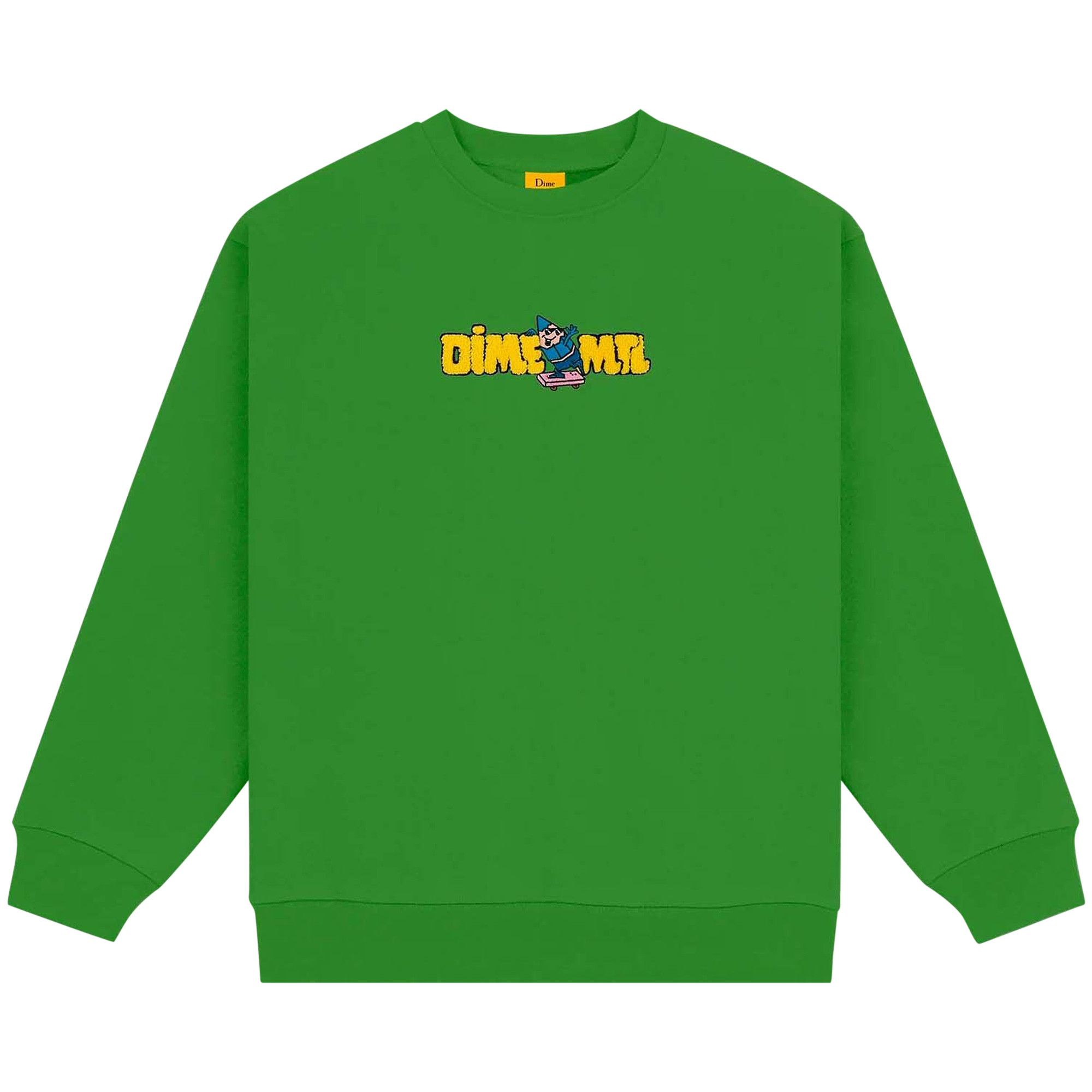 すぐにお届け♪ Dime CRAYON CHENILLE CREWNECK Green Buy Dime Crayon Chenille Crewneck 'Green' - DIME23D1F17GRN