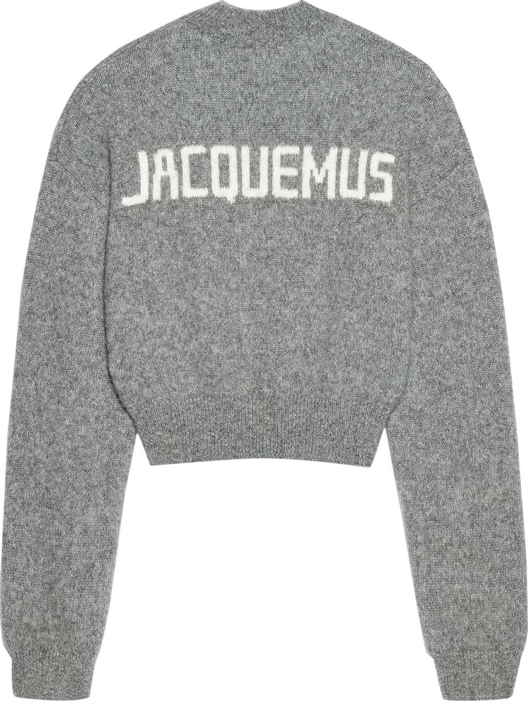 Jacquemus La Maille Sweater Grey