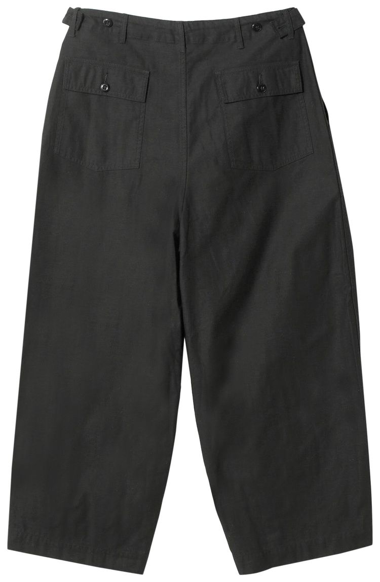 Needles HD Fatigue Pants Black