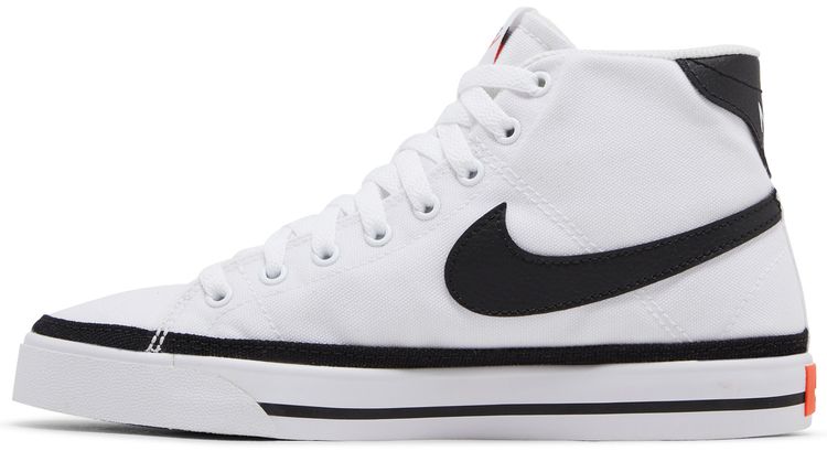 Nike Wmns Court Legacy Canvas Mid White Black